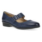 Dansko Women's Collette Mary Jane Navy Burnished Nubuck - 10502290200