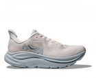 HOKA Women's Clifton 10 Wide Running Shoes Grout/Mineral Blue - 1162050-GRTM