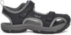 Teva Unisex Little Kids' Toachi Hydratrek Sandal Black - 1164670C-BLK