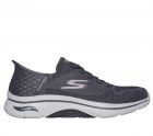 Skechers Men's Slip-ins: Arch Fit 2.0 - Grand Select 2 Sneaker Charcoal/Red - 216601-CCRD