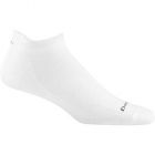 Darn Tough Men's No Show Tab Ultra-Lightweight Running Sock White - 1033-WHITE