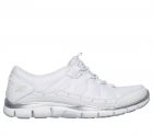 Skechers Women's Gratis - Strolling Sneaker White/Silver - 22823-WSL