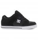 DC Shoes Men's Pure Shoes Black/Black/White - 300660-BLW