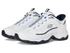 Skechers Men's Afterburn E'Lite Grill Corporal Hands Free Slip-in Sneaker,White/Navy,7