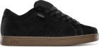 Etnies Kingpin - Classic Skate Heritage Fashion Style with on-Trend Puffy Look, Reinforced Cupsole - Black/Grey/Gum - 4.5