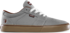 Etnies Men's Barge LS Skate Shoe Grey/Gum/Red - 4101000351-366