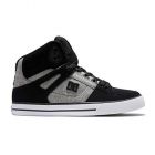 DC Shoes Men's Pure High-Top Shoes Black/Battleship/Armor - ADYS400043-KBA