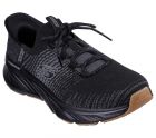 Skechers Men's Edgeride Raygo Hands Free Slip-in Sneaker, Black/Black, 13
