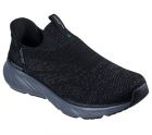 Skechers Men's Edgeride Commissioner Hands Free Slip-in Sneaker, Black/Charcoal, 11.5 X-Wide