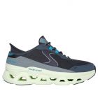 Skechers Men's Glide-Step Altus Hands Free Slip-in Sneaker, Charcoal/Lime, 10.5