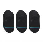 Stance Icon No Show Socks 3-Pack for Men and Women, No Slip Grip - Cotton Blend - Light Cushioning -