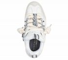 Skechers Woman D'Lites XL - Wave Crest Sneaker Shoe 185320 Color White/Blue/Gray US Size 6.5