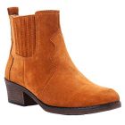 Propet Women's Reese Ankle Boot Copper Suede - WFX145LCOP