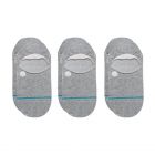 Stance Icon No Show 3-Pack Heather Grey SM (US Men's