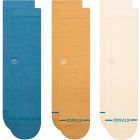 Stance Unisex Icon 3 Pack Cream Large