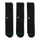 Stance Men's Icon 3 Pack Crew Socks
