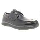 Propet Men's Pomeroy Boat Shoe Black - MCA082LBLK