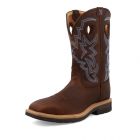 Twisted X Men's 12" Steel Toe Western Work Boot Brown - MLCS003