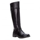 Propet Women's Tasha Tall Boot Black Leather - WFX095LBLK