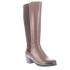 Propet Women's Talise Tall Boot Brown Leather - WFX105LBR