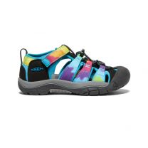 KEEN Unisex Big Kids' Newport H2 Sandal Rainbow Tie Dye - 1018441