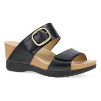Dansko Women's Shannon Sandal Black Burnished Nappa - 10001100200