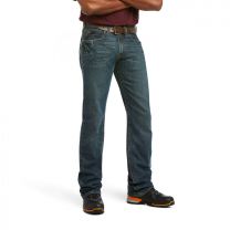 Ariat Men's Rebar M5 Straight DuraStretch Edge Stackable Straight Leg Jean Ironside - 10016222