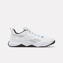 Reebok Men's Nfx Trainer Sneaker, White/Black/Optimum Blue