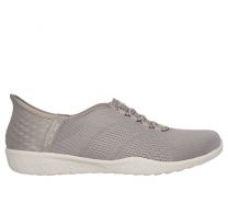 Skechers Women's Slip-Ins: Newbury St - Lightly Sneaker Taupe - 100439-TPE