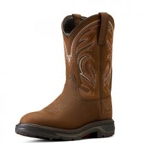 ARIAT WORK Men's WorkHog XT Soft Toe EH Work Boot Distressed Brown - 10045438