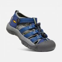 KEEN Unisex Little Kids' Newport H2 Sandal Blue Depths/Gargoyle  - 1009938