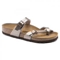 BIRKENSTOCK Women's Mayari Graceful Taupe Birko-Flor (regular width) - 1016408