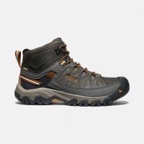KEEN Men's Targhee III Mid Waterproof Hiking Boot Black Olive/Golden Brown - 1017787