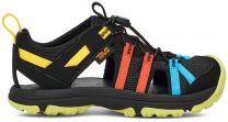 Teva Kids' Unisex Manatee Sandal Black Multi - 1019403Y-BLKM
