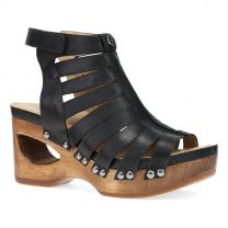 Dansko Women's Adie Sandal Black Calf - 10201101500