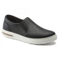 BIRKENSTOCK Unisex Oswego Sneaker Black Leather (regular width) - 1021322