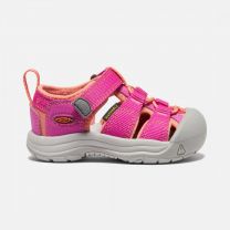 KEEN Unisex Toddlers' Newport H2 Sandal Berry/Fusion Coral - 1021498