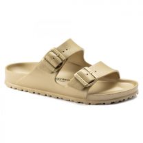 BIRKENSTOCK Unisex Arizona Essentials Metallic Gold EVA Sandals (narrow width) - 1022465