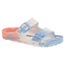 BIRKENSTOCK Women's Arizona  Essentials EVA Sandal Multi Coral Peach (narrow width) - 1022447