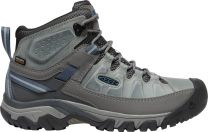 KEEN Women's Targhee III Mid Waterproof Hiking Boot Drizzle/Captains Blue - 1026862