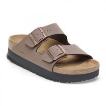 Papillio by BIRKENSTOCK Women's Arizona Flex Platform Mocha Birko-Flor (narrow width) - 1027417