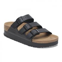 Papillio by BIRKENSTOCK Women's Florida III Platform Flex Sandal Black Birko-Flor (narrow width) - 1029737