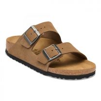 Birkenstock Mens Arizona - Suede Dark Tea