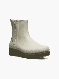 BOGS Women's Holly Rain Zip Rainboot Oatmeal - 73131-279