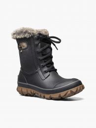 BOGS Women's Arcata Tonal Camo Waterproof Insulated Snow Boots Black - 72693-001