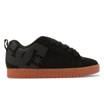 DC Shoes Men's Court Graffik Skate Shoe Black/Dark Chocolate - 300529-BCC
