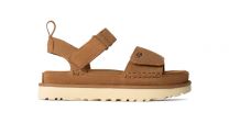 UGG Women's Goldenstar Ultra-Cush Sandal Suede Chestnut - 1136783-CHE