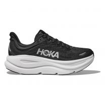 HOKA Men's Bondi 9 Wide Running Shoes Black/White - 1162013-BWHT