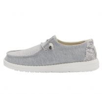 HEY DUDE Shoes Women's Wendy Stretch Fleece Glacier Gray - 121413220