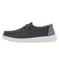 HEY DUDE Shoes Women's Wendy Aztec Grey - 121413328